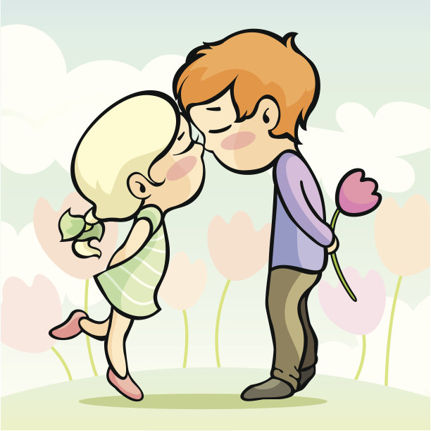 年轻的爱的情侣图片下载