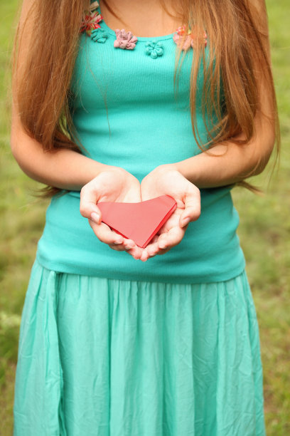 纸上的心图片下载