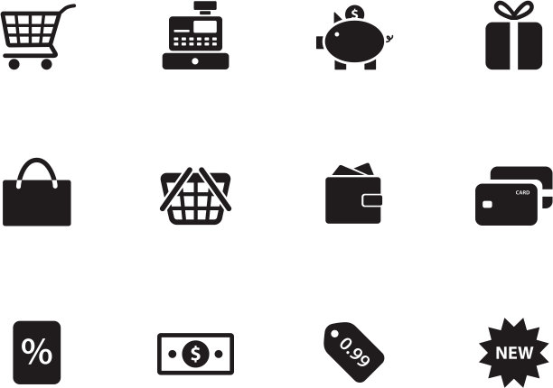 购物的图标图片下载