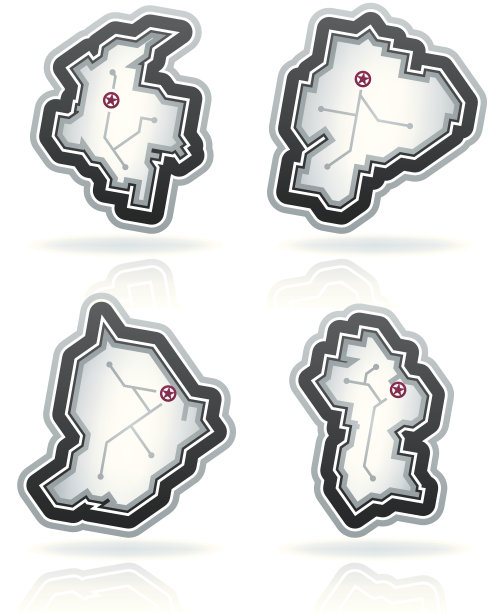 简单的国家图标图片下载
