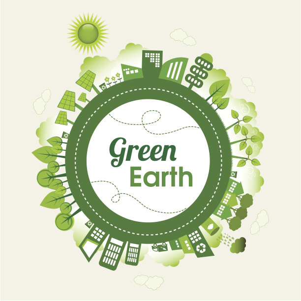 绿色的地球图片下载