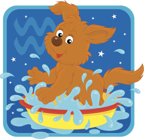 黄道十二宫的水瓶座图片下载