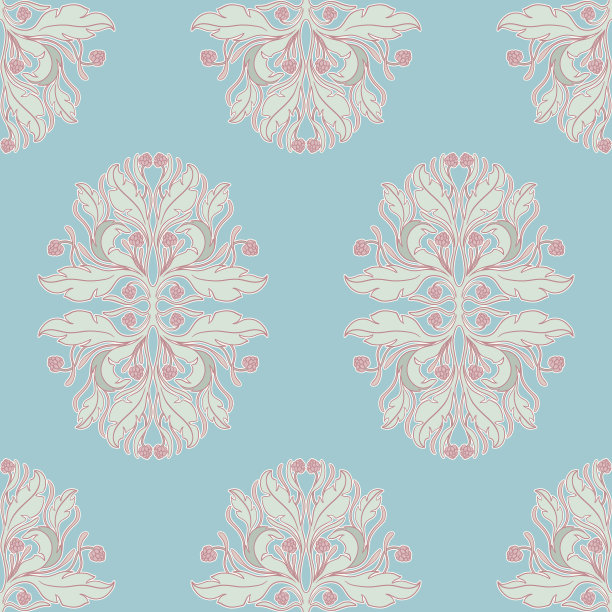 带有粉红色浆果的图案图片下载