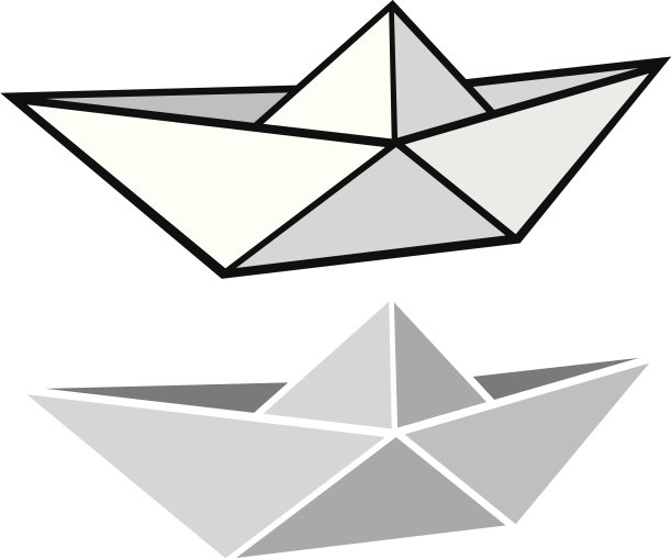纸折纸船图片下载