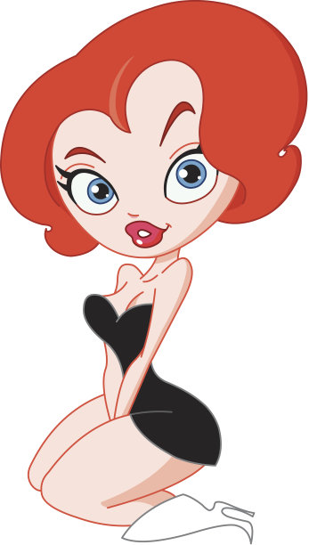 复古的女人图片下载