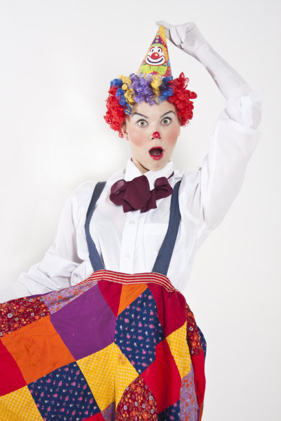 惊讶的小丑图片下载