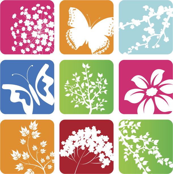 向量性质图标的集合图片下载