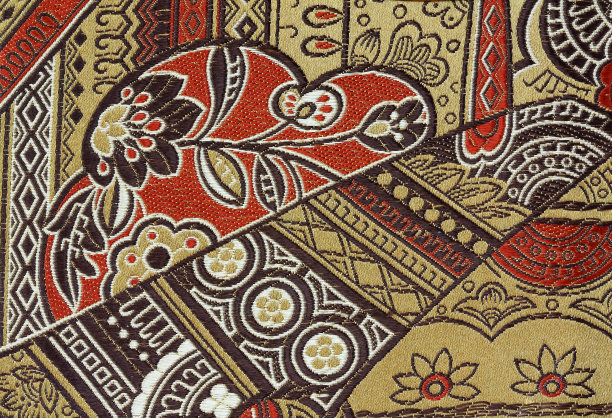 东方丝织图案图片下载