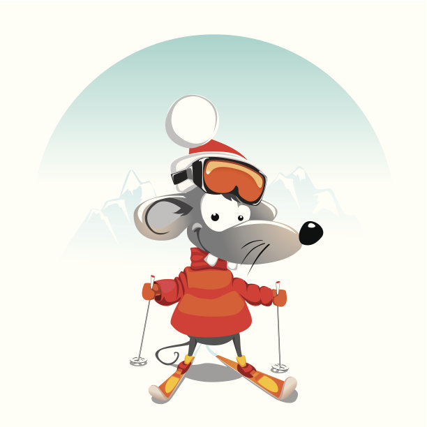 冬天的鼠标图片下载