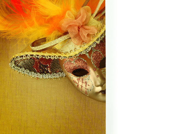 古董狂欢节面具图片下载