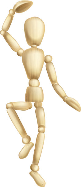 木的人跳舞图片下载