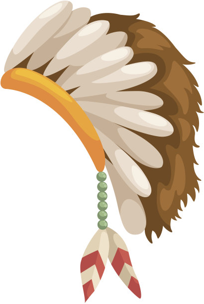印第安人的头饰图片下载