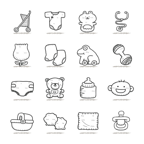 婴儿图标设置图片下载