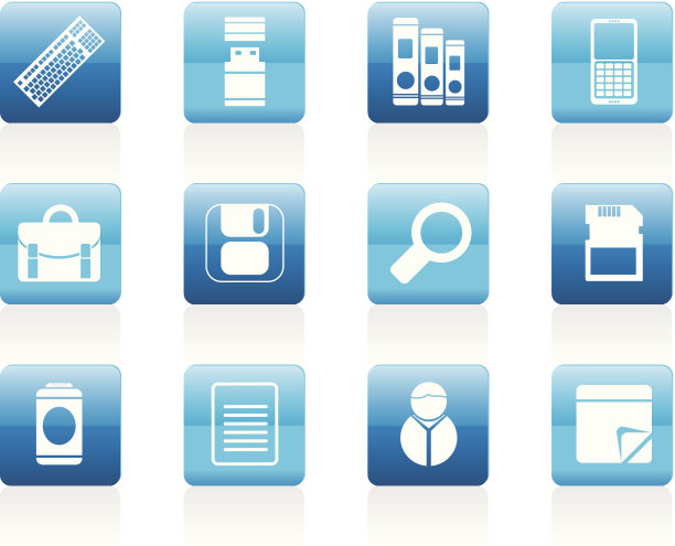 业务和办公工具图标图片下载