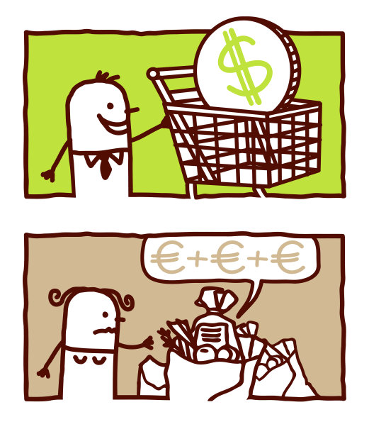 购物车和昂贵的商品图片下载