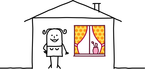 女人,住宅装修图片下载