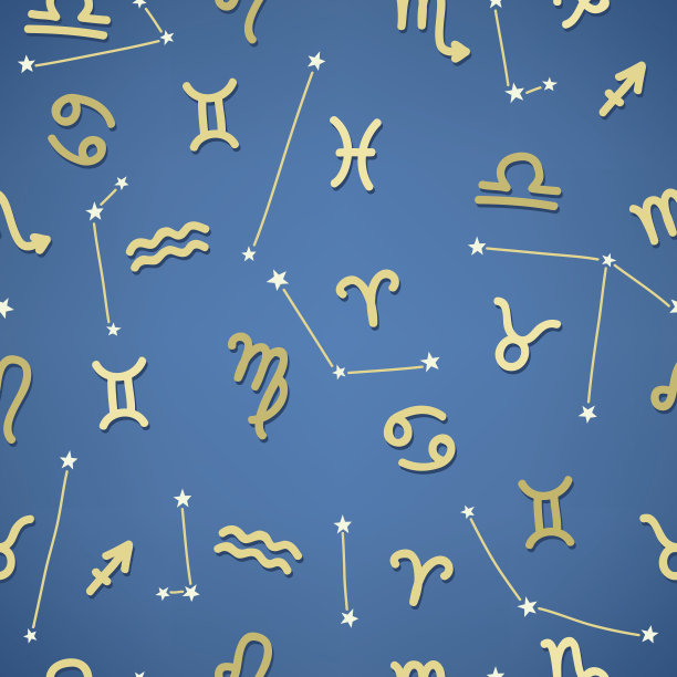 无缝模式与星座图片下载