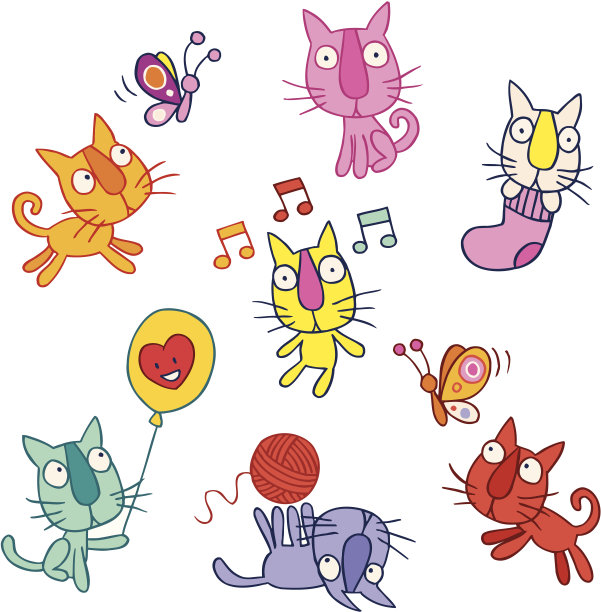 可爱的小猫集图片下载