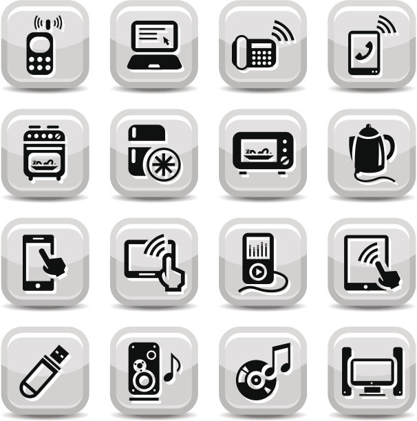 电子设备图标集图片下载