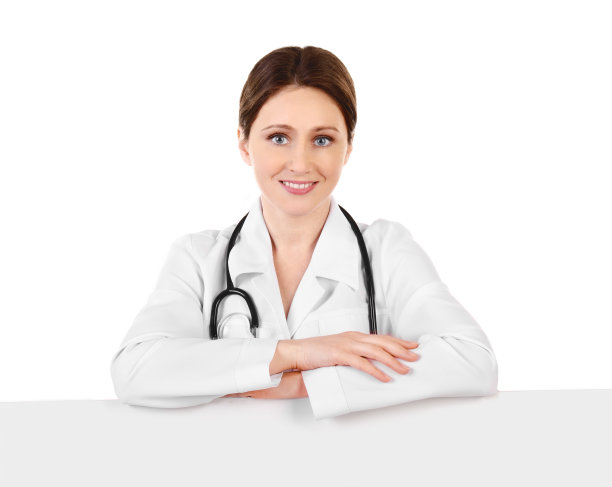 微笑的年轻女医生图片下载