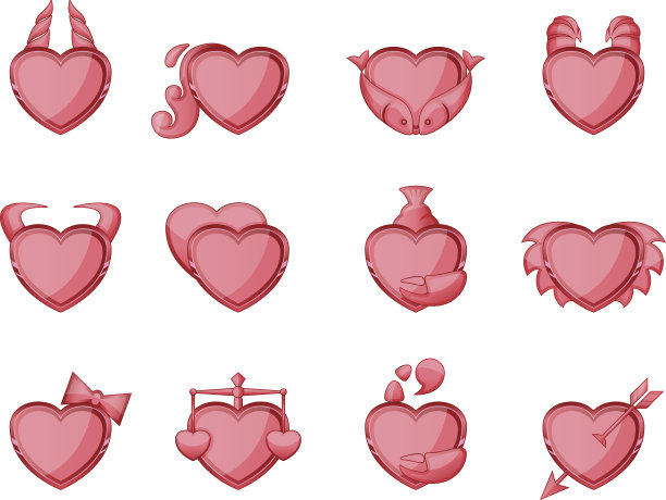 星座图标设置素材图片