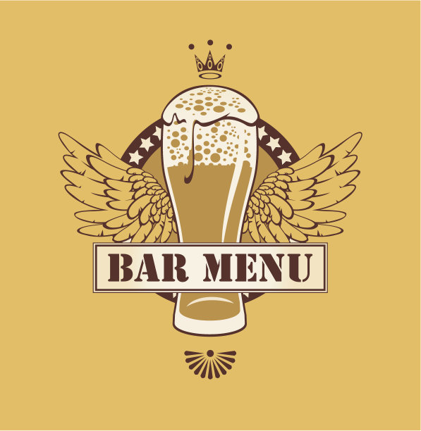 啤酒和翅膀图片下载