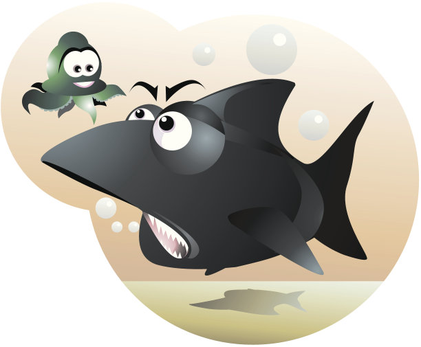 鲨鱼和章鱼图片下载