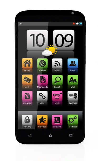 触摸屏智能手机图片下载