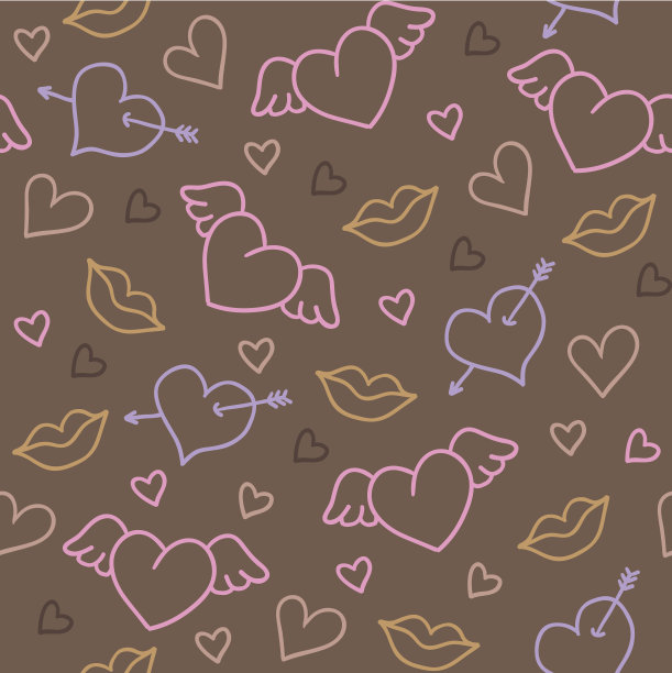 浪漫的模式图片下载