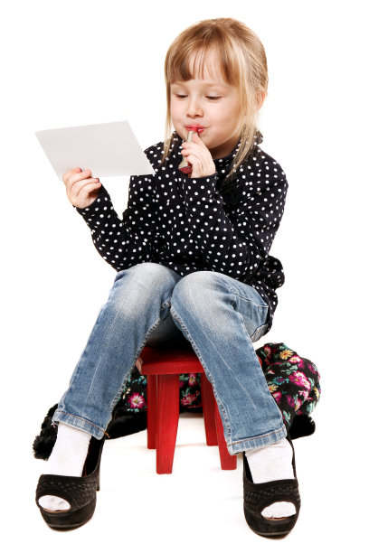 漂亮小女孩的肖像图片下载