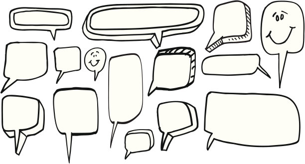 涂鸦语音泡泡集图片下载