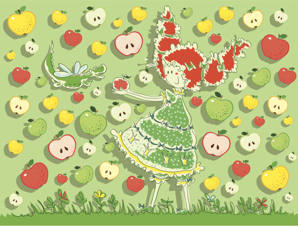 公主和小龙图片下载