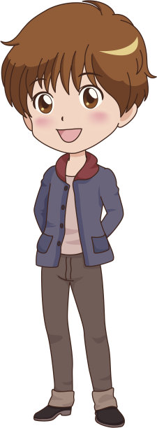 微笑的男孩图片下载