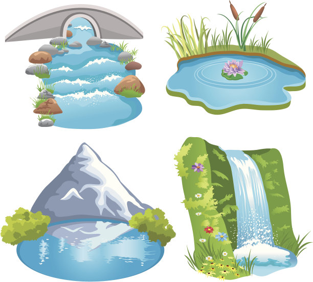 自然水图片下载