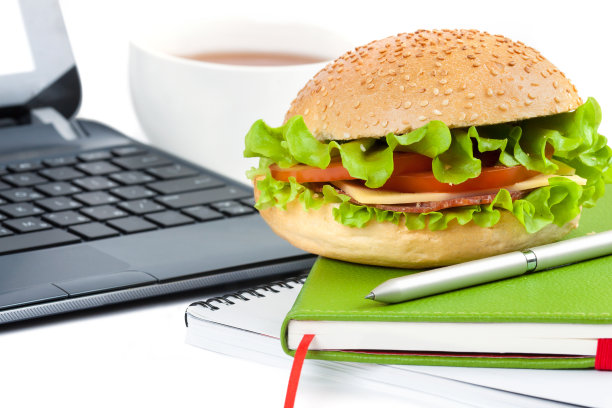 在办公室吃午餐图片下载