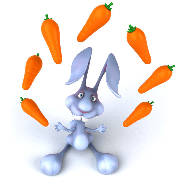 有趣的兔子图片下载