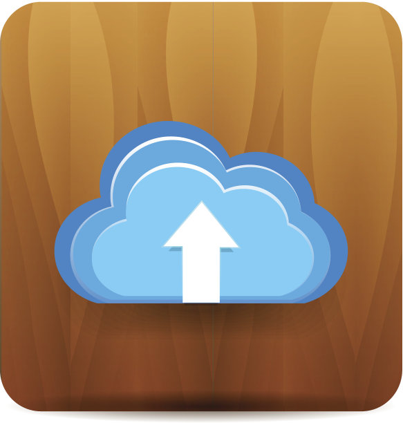 矢量上传云图标图片下载