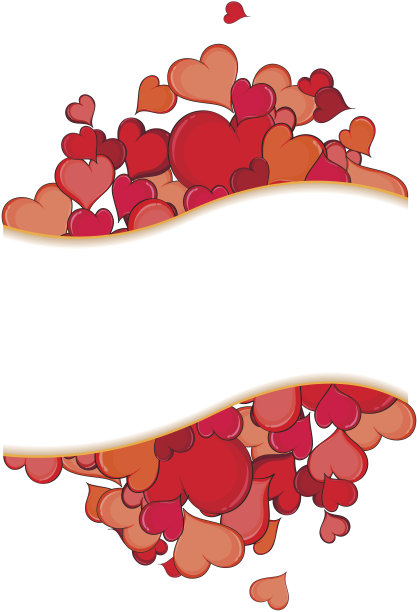 情人节的心。假日框架图片下载