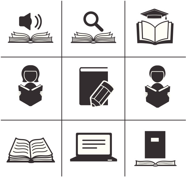 书的图标。图片下载