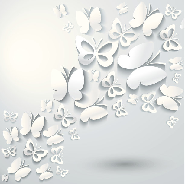 抽象背景与蝴蝶。图片下载