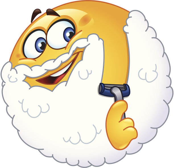 剃须表情符号图片下载