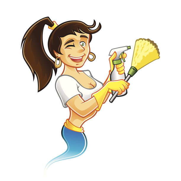 女性清洁工图片下载