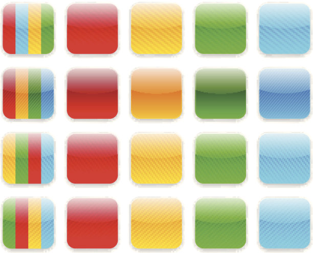 Web应用程序图标。图片下载