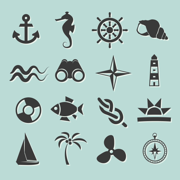 海洋的图标图片下载