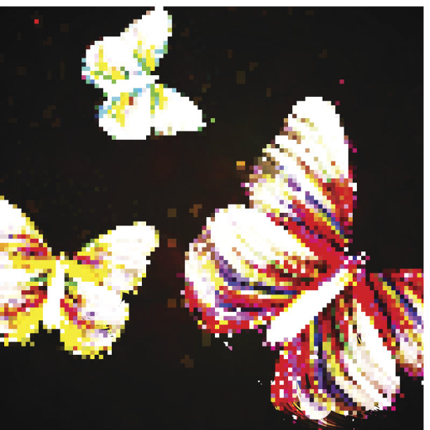 抽象的蝴蝶图片下载