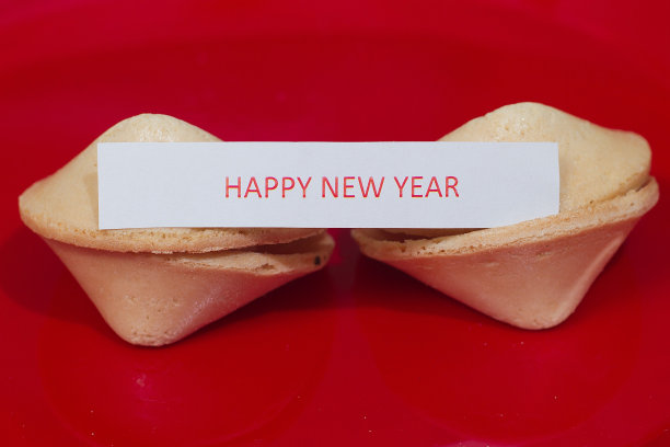 中国新年幸运饼干图片下载