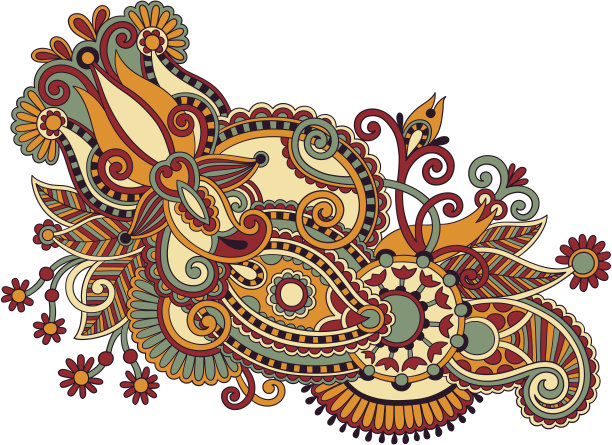 观赏植物的模式图片下载