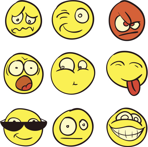 笑脸涂鸦图片下载