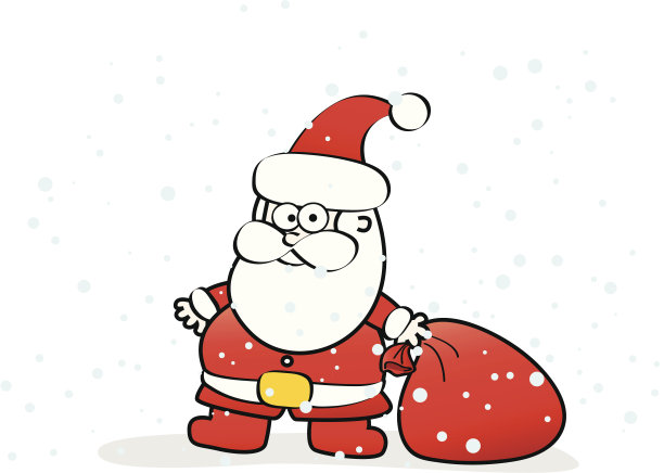 圣诞老人的卡通图片下载