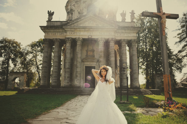 美丽的新娘图片下载